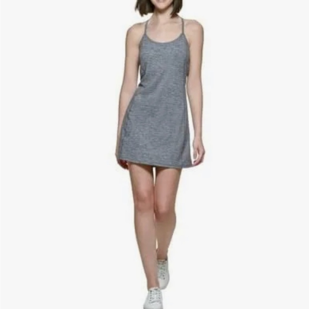 Calvin Klein Performance Gray Mini Dress Sz XXL